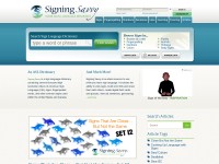 Desktop screenshot for signingsavvy.com