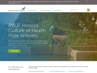 Desktop screenshot for rwjf.org