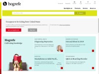 Desktop screenshot for hogrefe.com