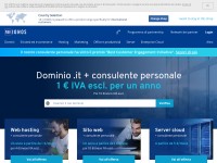 Desktop screenshot for ionos.it