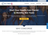 Desktop screenshot for concorde.edu