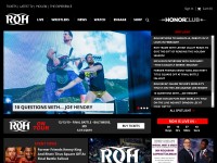 Desktop screenshot for rohwrestling.com