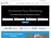 Desktop screenshot for lyfemarketing.com