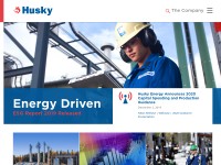 Desktop screenshot for huskyenergy.com