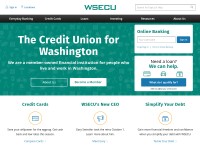 Desktop screenshot for wsecu.org