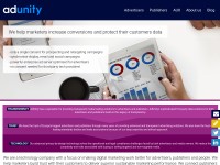 Desktop screenshot for adunity.com