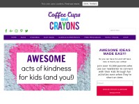 Desktop screenshot for coffeecupsandcrayons.com