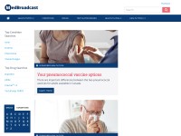 Desktop screenshot for medbroadcast.com