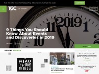 Desktop screenshot for thegospelcoalition.org