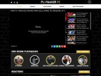 Desktop screenshot for playmakerfc.com