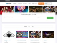 Desktop screenshot for bigtickets.com