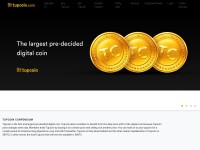 Desktop screenshot for tupcoin.com