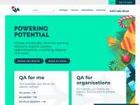 Desktop screenshot for qa.com