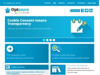 Desktop screenshot for cookielaw.org