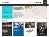 Desktop screenshot for petrofac.com