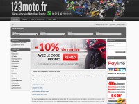 Desktop screenshot for 123moto.fr