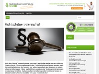 Desktop screenshot for rechtsschutzversicherung-test.org