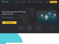Desktop screenshot for xvpn.io
