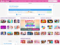 Desktop screenshot for juegosdechicas.com