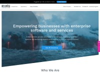 Desktop screenshot for exelatech.com