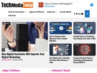 Desktop screenshot for techmediatoday.com