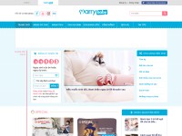 Desktop screenshot for marrybaby.vn