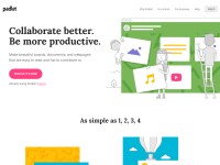 Desktop screenshot for padlet.com
