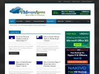 Desktop screenshot for vmwarearena.com