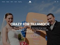 Desktop screenshot for tillamook.com