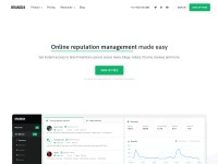 Desktop screenshot for brand24.com