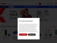 Desktop screenshot for rakuten.de