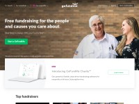 Desktop screenshot for gofundme.com