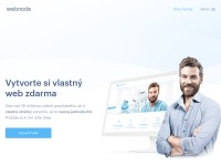 Desktop screenshot for webnode.sk