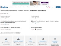 Desktop screenshot for rankia.cl