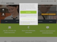 Desktop screenshot for ekoservices.de