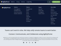 Desktop screenshot for agilityportal.io