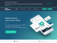 Desktop screenshot for camscanner.com