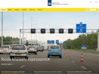 Desktop screenshot for rijkswaterstaat.nl