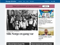 Desktop screenshot for aftenbladet.no