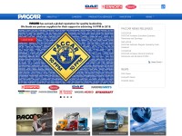 Desktop screenshot for paccar.com