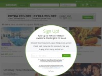 Desktop screenshot for groupon.ch