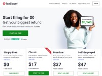 Desktop screenshot for taxslayer.com