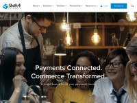 Desktop screenshot for shift4.com