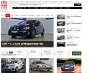 Desktop screenshot for auto-bild.de
