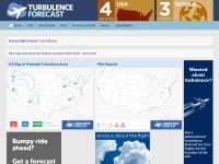 Desktop screenshot for turbulenceforecast.com