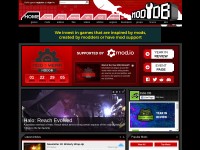 Desktop screenshot for moddb.com