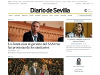 Desktop screenshot for diariodesevilla.es