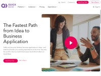 Desktop screenshot for quickbase.com