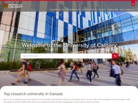 Desktop screenshot for ucalgary.ca