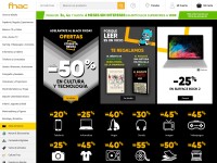 Desktop screenshot for fnac.es